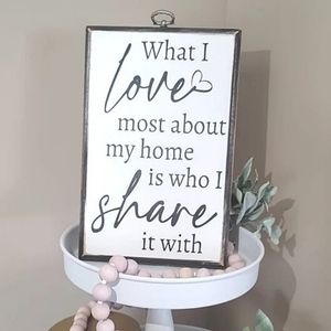 Meals and Memories Made Here | Kitchen Sign | Word Sign | Tiered Tray Decor |